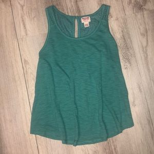 Mossimo Turquoise Tank